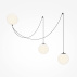 Lampa wisząca TWINS MOD427PL-L30B3K1 oprawa w kolorze czarnym MAYTONI