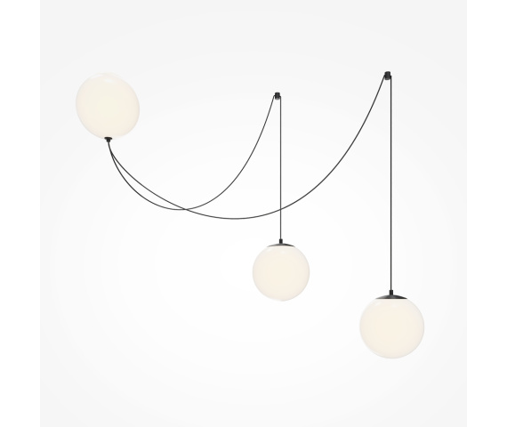 Lampa wisząca TWINS MOD427PL-L30B3K1 oprawa w kolorze czarnym MAYTONI