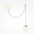 Lampa wisząca TWINS MOD427PL-L20B3K1 oprawa w kolorze czarnym MAYTONI