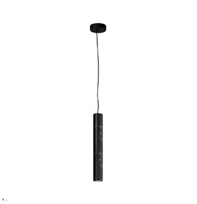 Lampa wisząca BASIC TEXTURE MOD461PL-L5BK oprawa w kolorze czarnym MAYTONI