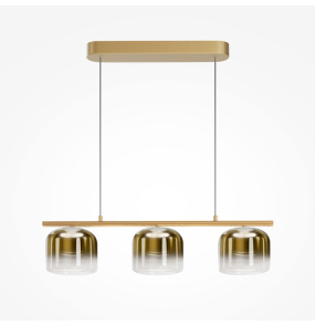 Lampa wisząca SPIRITO MOD286PL-L12G3K oprawa w kolorze złotym MAYTONI