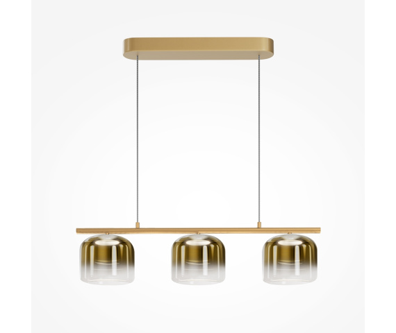 Lampa wisząca SPIRITO MOD286PL-L12G3K oprawa w kolorze złotym MAYTONI