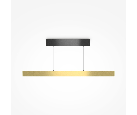 Lampa wisząca EUPHORIA P109PL-36W2.7-6K-BS oprawa w kolorze czerni i złota MAYTONI