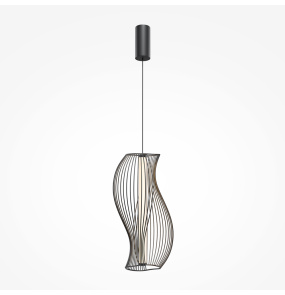 Lampa wisząca SHADOWS MOD263PL-L20B3K oprawa w kolorze czarnym MAYTONI