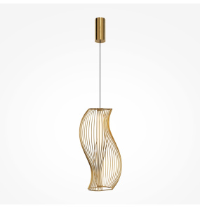 Lampa wisząca SHADOWS MOD263PL-L20BS3K oprawa w kolorze złotym MAYTONI