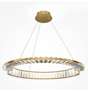 Lampa wisząca KRONE P097PL-L36BS3K1 oprawa w kolorze mosiądzu MAYTONI