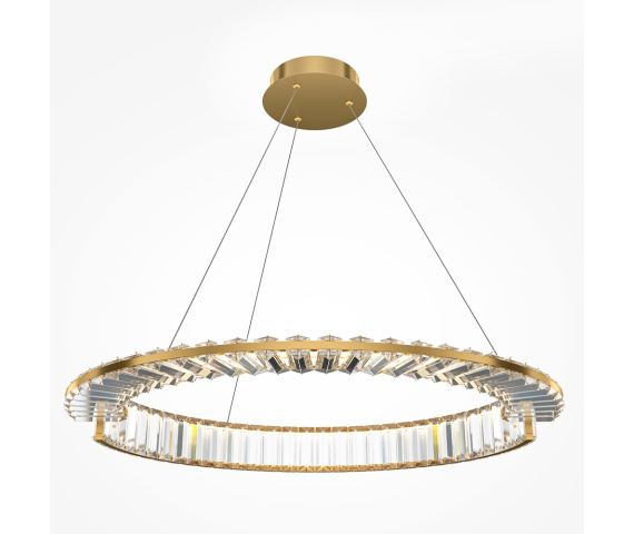 Lampa wisząca KRONE P097PL-L36BS3K1 oprawa w kolorze mosiądzu MAYTONI