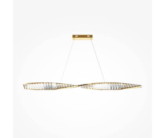 Lampa wisząca KRONE P097PL-L36BS3K oprawa w kolorze mosiądzu MAYTONI