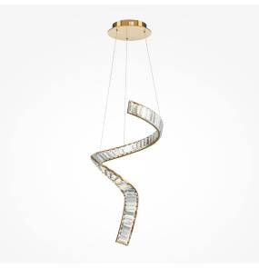 Lampa wisząca KRONE P097PL-L48BS3K oprawa w kolorze mosiądzu MAYTONI