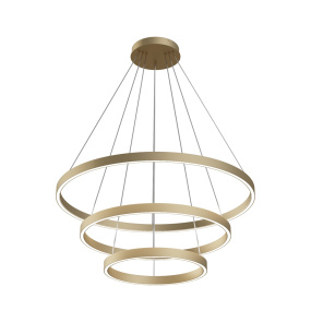 Lampa wisząca RIM MOD058PL-L100BS4K w kolorze mosiądzu MAYTONI