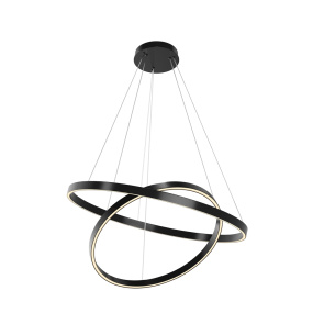 Lampa wisząca RIM MOD058PL-L74BK w kolorze czarnym MAYTONI