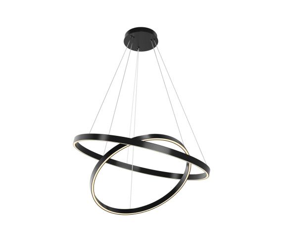 Lampa wisząca RIM MOD058PL-L74BK w kolorze czarnym MAYTONI