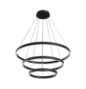 Lampa wisząca RIM MOD058PL-L100B4K w kolorze czarnym MAYTONI