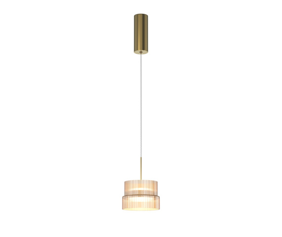 Lampa wisząca SCALA MOD496PL-L12BZK oprawa w kolorze złotym MAYTONI