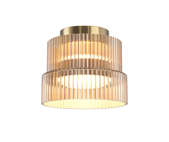 Lampa sufitowa SCALA MOD496CL-L12BZK oprawa w kolorze złotym MAYTONI