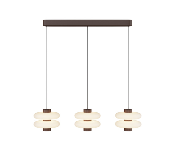 Lampa wisząca NUVEM MOD497PL-L23BRK oprawa w kolorze brązowym MAYTONI