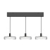 Lampa wisząca FLOAT MOD498PL-L25BK oprawa w kolorze czarnym MAYTONI