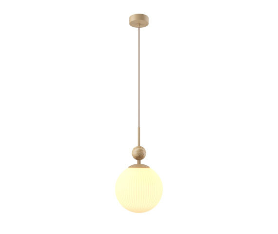 Lampa wisząca TAVO MOD453PL-01BG oprawa w kolorze beżowym MAYTONI