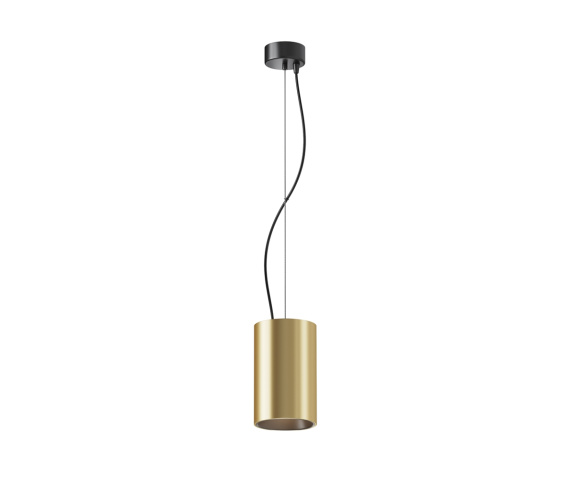 Lampa wisząca EFIR P089PL-33W3K-MG oprawa w kolorze czarnym ze złotym kloszem MAYTONI