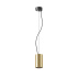 Lampa wisząca EFIR P089PL-15W3K-MG oprawa w kolorze czarnym ze złotym kloszem MAYTONI