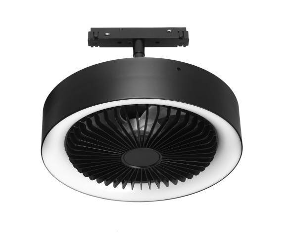 WYPRZEDAŻ Lampa magnetyczna + wiatrak DDEX-B07 12W 4000K w kolorze czarnym DL