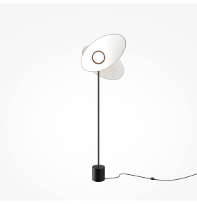 Lampa podłogowa EVOLUTION MOD396FL-L10W3K oprawa w kolorze czarno-białym MAYTONI
