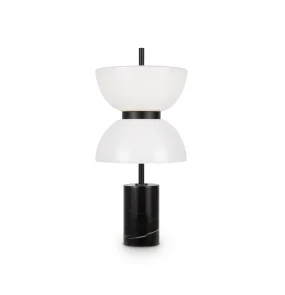 Lampa stołowa KYOTO MOD178TL-L11B3K oprawa w kolorze czarnym z marmurową podstawą MAYTONI