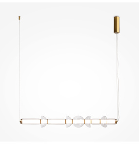 Lampa wisząca COSMO MOD210PL-L39BS3K oprawa w kolorze mosiądzu MAYTONI