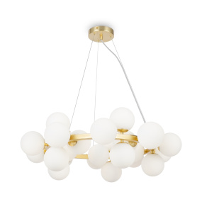 Lampa wisząca DALLAS MOD545PL-25BS oprawa w kolorze złotym MAYTONI