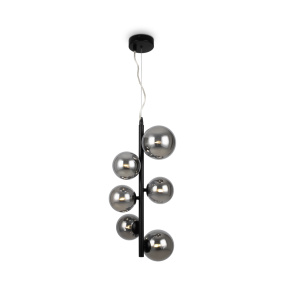 Lampa wisząca DALLAS MOD545PL-06B oprawa w kolorze czarnym MAYTONI