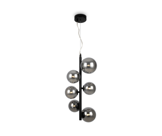 Lampa wisząca DALLAS MOD545PL-06B oprawa w kolorze czarnym MAYTONI