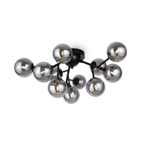 Lampa sufitowa DALLAS MOD545CL-12B oprawa w kolorze czarnym MAYTONI