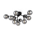 Lampa sufitowa DALLAS MOD545CL-12B oprawa w kolorze czarnym MAYTONI