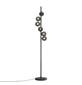 Lampa podłogowa DALLAS MOD545FL-06B oprawa w kolorze czarnym MAYTONI