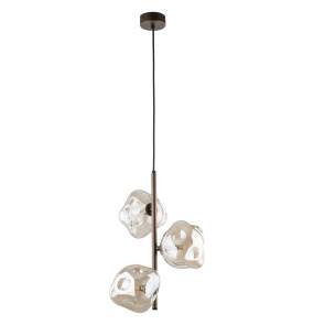 Lampa wisząca LAVA BROWN 11036 oprawa w kolorze brązowym TK LIGHTING