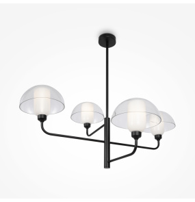 Lampa wisząca MEMORY MOD177PL-04B oprawa w kolorze czarnym MAYTONI