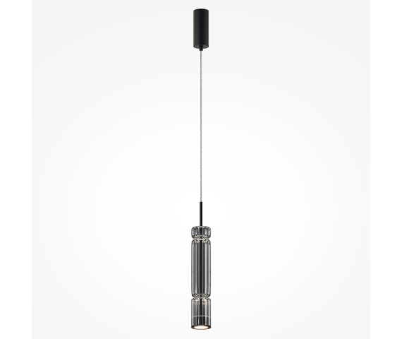 Lampa wisząca ORDO MOD272PL-L12B3K1 oprawa w kolorze czarnym MAYTONI