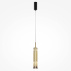 Lampa wisząca ORDO MOD272PL-L12BS3K1 oprawa w kolorze czerni i złota MAYTONI
