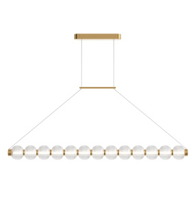Lampa wisząca AMULET MOD555PL-L18G3K oprawa w kolorze złotym MAYTONI