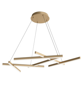 Lampa wisząca LINE MOD016PL-L75MG4K oprawa w kolorze złotym MAYTONI