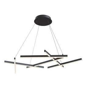 Lampa wisząca LINE MOD016PL-L75B oprawa w kolorze czarnym MAYTONI