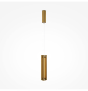 Lampa wisząca SONATA MOD410PL-L12BS3K oprawa w kolorze mosiądzu MAYTONI