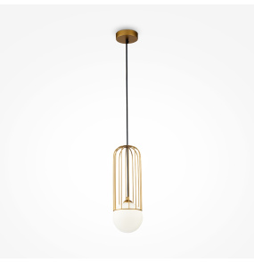 Lampa wisząca TELFORD P361PL-01G oprawa w kolorze złotym MAYTONI