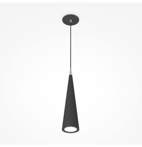 Lampa wisząca NEVILL P318PL-01B oprawa w kolorze czarnym MAYTONI