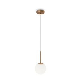 Lampa wisząca BASIC FORM MOD321PL-01G1 oprawa w kolorze złotym MAYTONI
