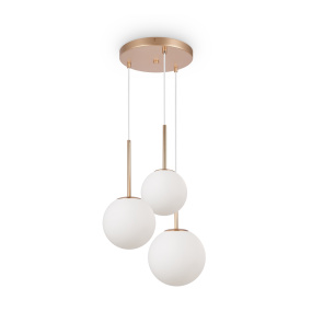 Lampa wisząca BASIC FORM MOD321PL-03G1 oprawa w kolorze złotym MAYTONI