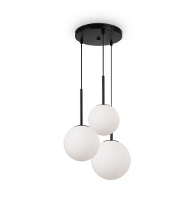 Lampa wisząca BASIC FORM MOD321PL-03B oprawa w kolorze czarnym MAYTONI