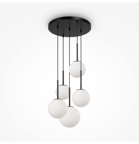 Lampa wisząca BASIC FORM MOD321PL-05B oprawa w kolorze czarnym MAYTONI