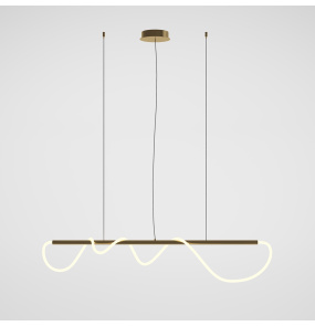 Lampa wisząca TAU MOD166PL-L30G3K oprawa w kolorze złotym MAYTONI