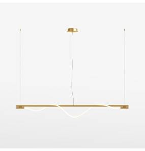 Lampa wisząca TAU MOD166PL-L20G3K oprawa w kolorze złotym MAYTONI